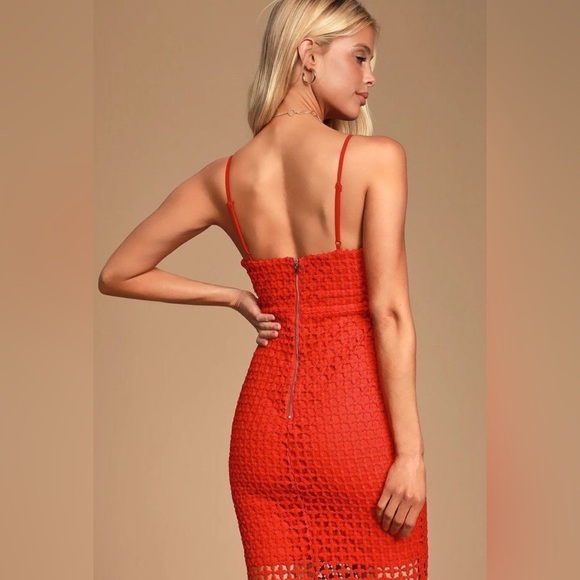 ‎Lulus Kindhearted Red Dress - Picture 2 of 8